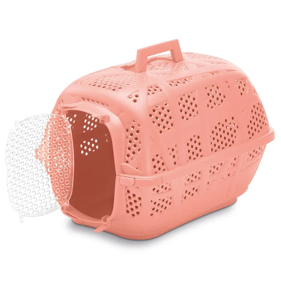Imac carry sport 2nd life переноска для кошек и собак, 48,5х34х32 см, цвет кораловый в интернет-зоомагазине Pets Room