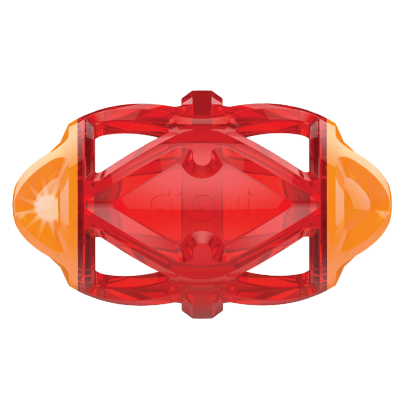 75479 Игрушка для собак регби-мяч светящийся 15см, серия edge flash в интернет-зоомагазине Pets Room