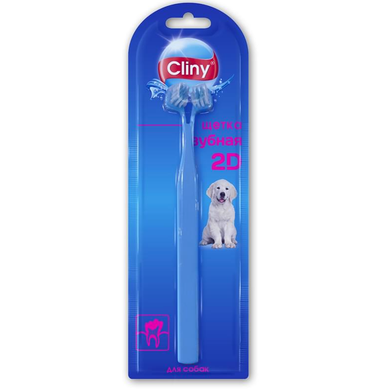 Cliny зубная щетка 2d в интернет-зоомагазине Pets Room