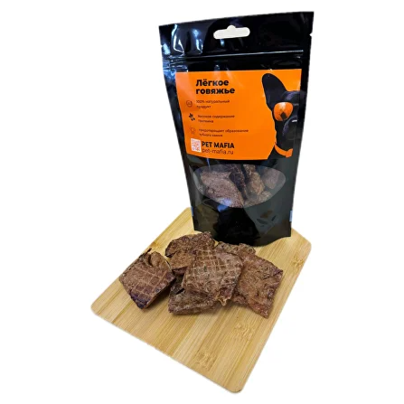 Пет мафия лакомство легкое говяжье 50г в интернет-зоомагазине Pets Room
