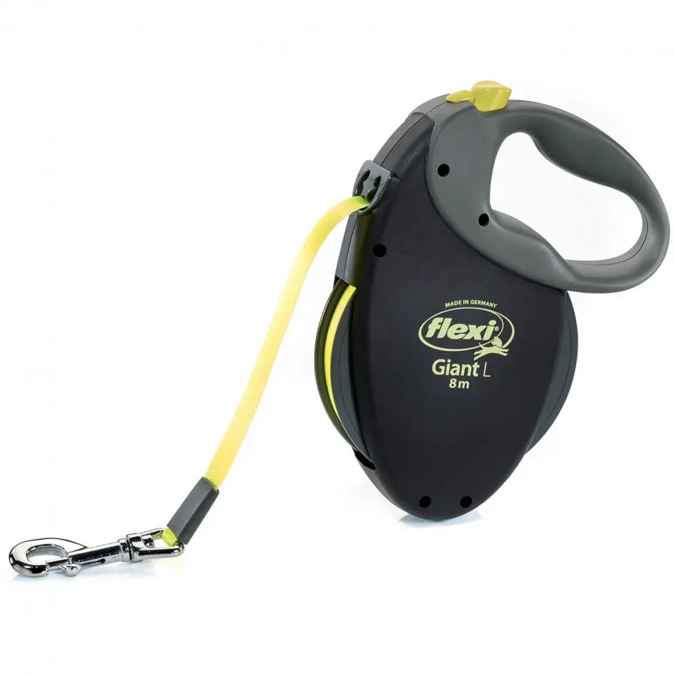 Flexi рулетка giant neon l (до 50 кг) светоотражающий ремень 8 м фото Flexi рулетка giant neon l (до 50 кг) светоотражающий ремень 8 м в интернет-зоомагазине Pets Room