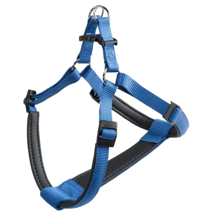 Шлейка daytona l нейлоновая с мягкой подкладкой, синяя фото Шлейка daytona l нейлоновая с мягкой подкладкой, синяя в интернет-зоомагазине Pets Room