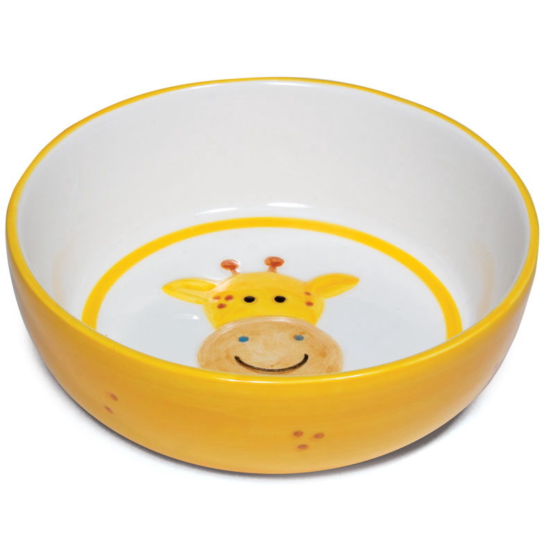 Миска керамическая "коровка", 0,3л, triol в интернет-зоомагазине Pets Room