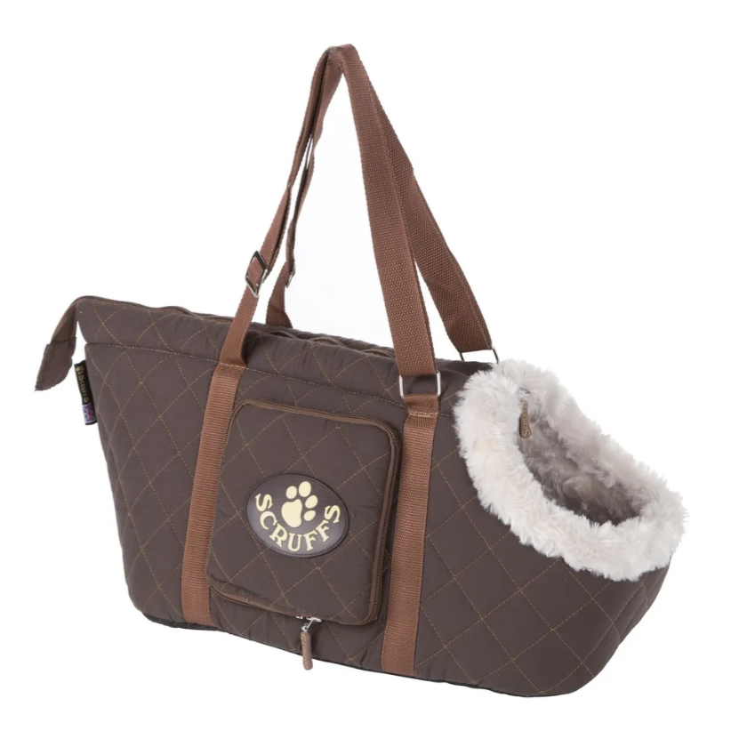 Scruffs сумка - переноска для собак "wilton", коричневая, 38х20х24см в интернет-зоомагазине Pets Room