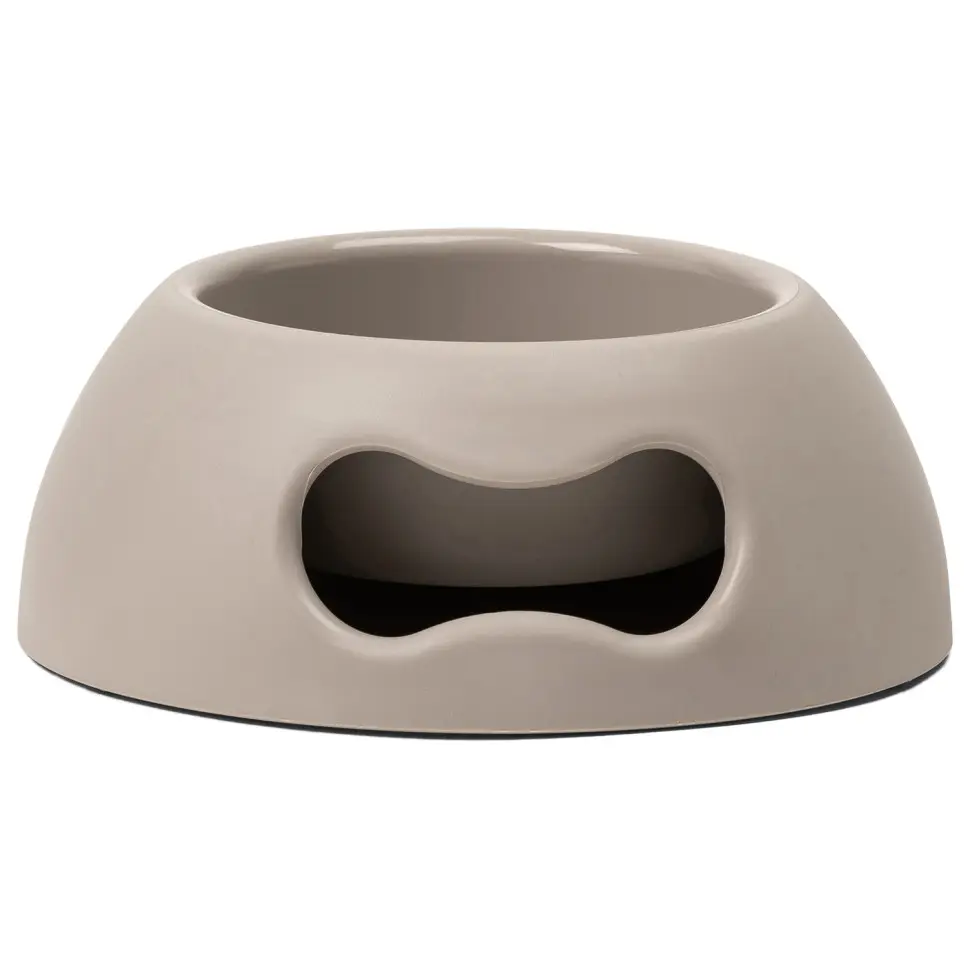 United pets pappy-small миска для собак, 350 мл, серая в интернет-зоомагазине Pets Room