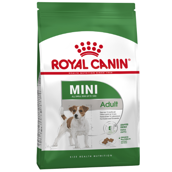 Royal canin mini adult 2 кг сухой корм для собак мелких пород с 10 месяцев до 8 лет 1х6 в интернет-зоомагазине Pets Room