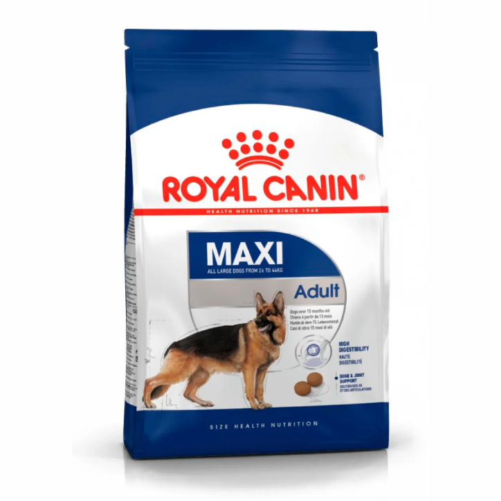 Royal canin maxi adult 15 кг в интернет-зоомагазине Pets Room