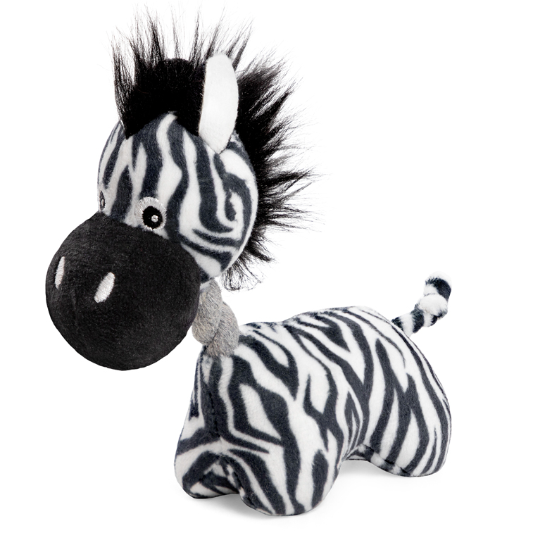 Игрушка для собак мелких пород мягкая "зебра", 110мм, серия mini dogs, triol в интернет-зоомагазине Pets Room
