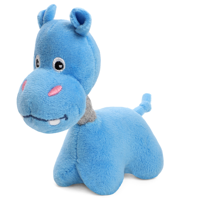 Игрушка для собак мелких пород мягкая "бегемот", 110мм, серия mini dogs, triol в интернет-зоомагазине Pets Room