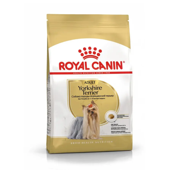 ROYAL CANIN Сухой корм YORKSHIRE TERRIER ADULT для взрослых собак йоркширский терьер 500 г в интернет-зоомагазине Pets Room