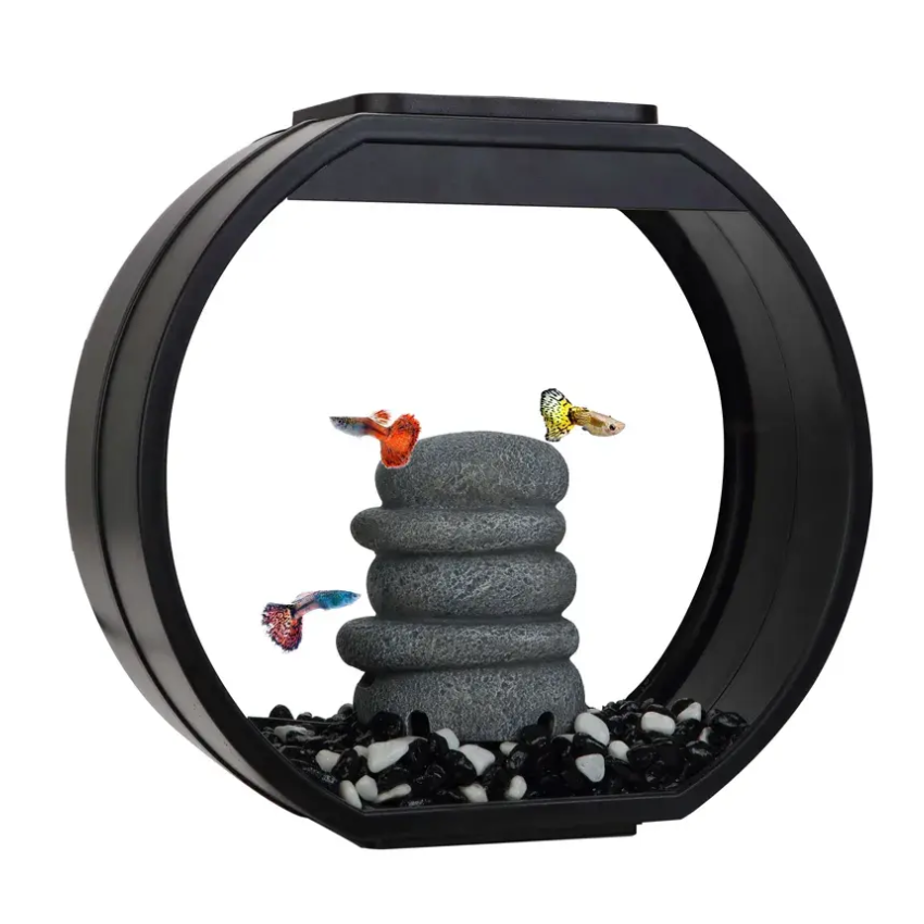 Аквариум deco o mini upg, черный, 10л, 334*142*310мм, aa aquarium в интернет-зоомагазине Pets Room
