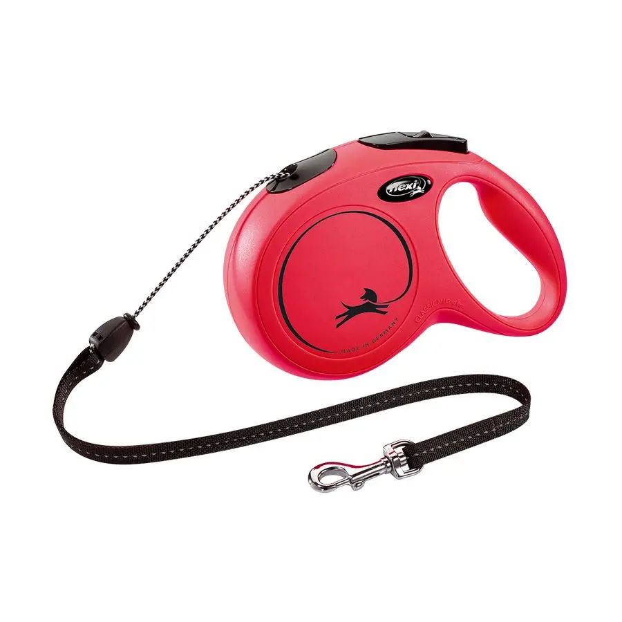 Flexi рулетка new classic m (до 20 кг) 8 м трос красная в интернет-зоомагазине Pets Room