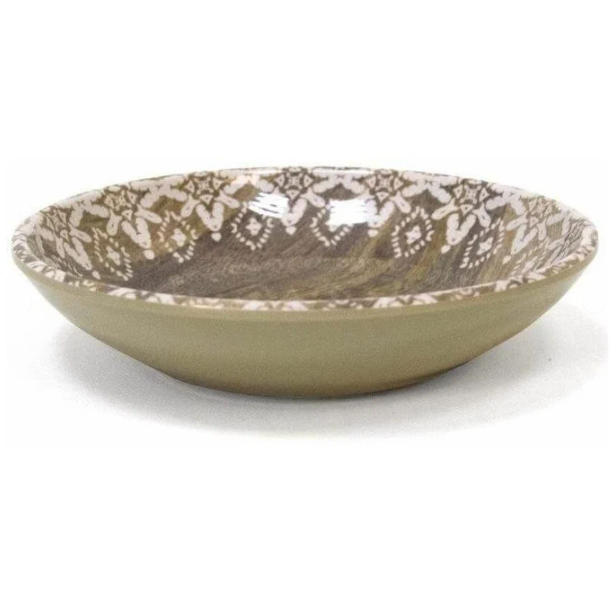 Tarhong миска для животных "moroccan wood", древесная с рисунком, 18х7.1см/590мл в интернет-зоомагазине Pets Room