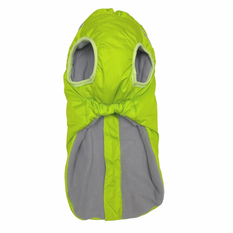 Жилет зимний для собак аляска р.70-1 (салатовый) в интернет-зоомагазине Pets Room