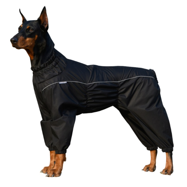 Комбинезон для собак р.50-1 (сука) мембрана, черный в интернет-зоомагазине Pets Room