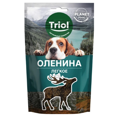 Лакомство для собак "легкое оленя", 30г, серия planet food, triol в интернет-зоомагазине Pets Room