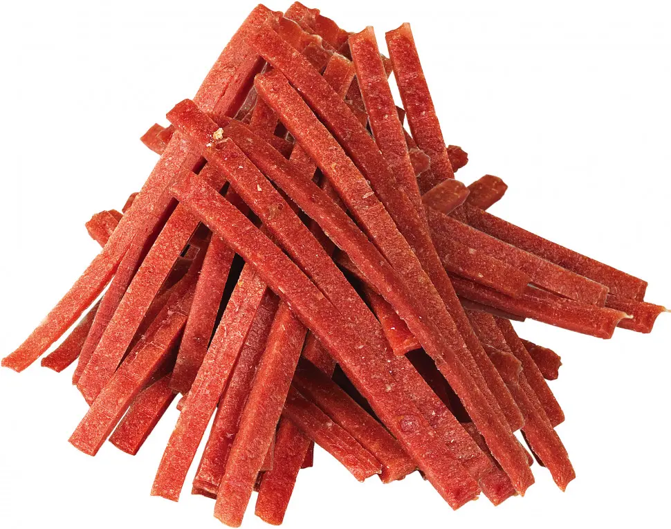 Деревенские лакомства 100 % мяса нарезка из ягненка для щенков - 90 г в интернет-зоомагазине Pets Room