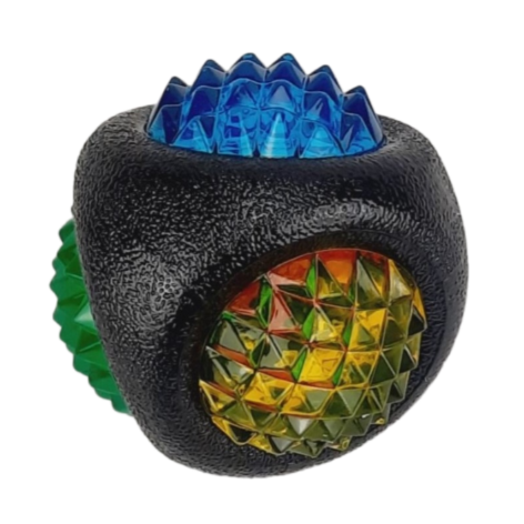 Мяч разноцветный светящийся (7,7 см.) (10702070/041224/5156728) в интернет-зоомагазине Pets Room