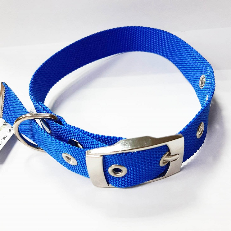 Ошейник нейлон l 25" 33-48 см rich breed ок-52 голубой фото Ошейник нейлон l 25" 33-48 см rich breed ок-52 голубой в интернет-зоомагазине Pets Room
