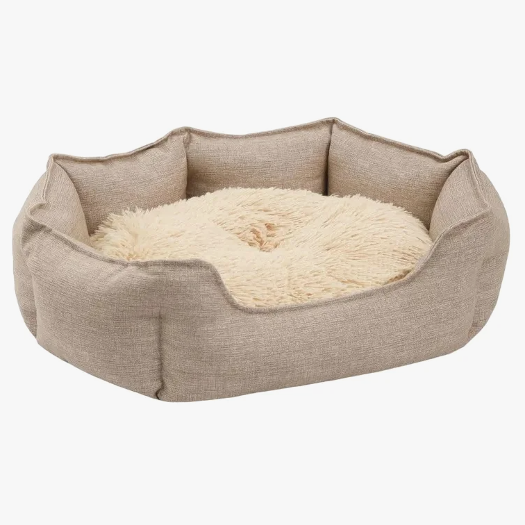 Лежанка лофт латте m 56х48х19 лф-60 желтый в интернет-зоомагазине Pets Room