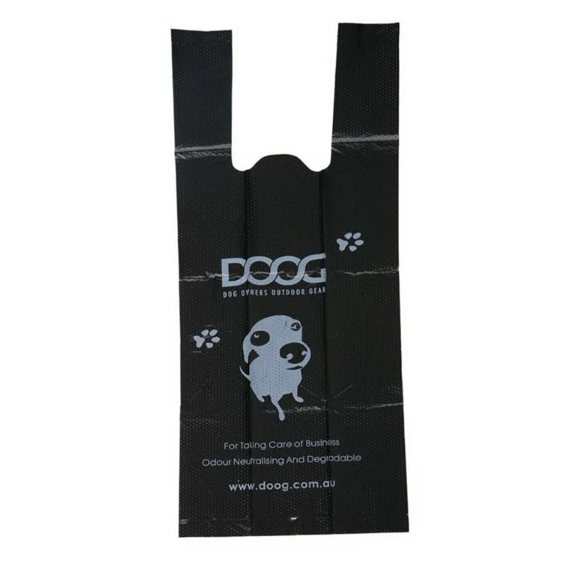 Doog пакеты биоразлагаемые для уборки за собакой, чёрные, 36х14см, 60шт/уп! в интернет-зоомагазине Pets Room