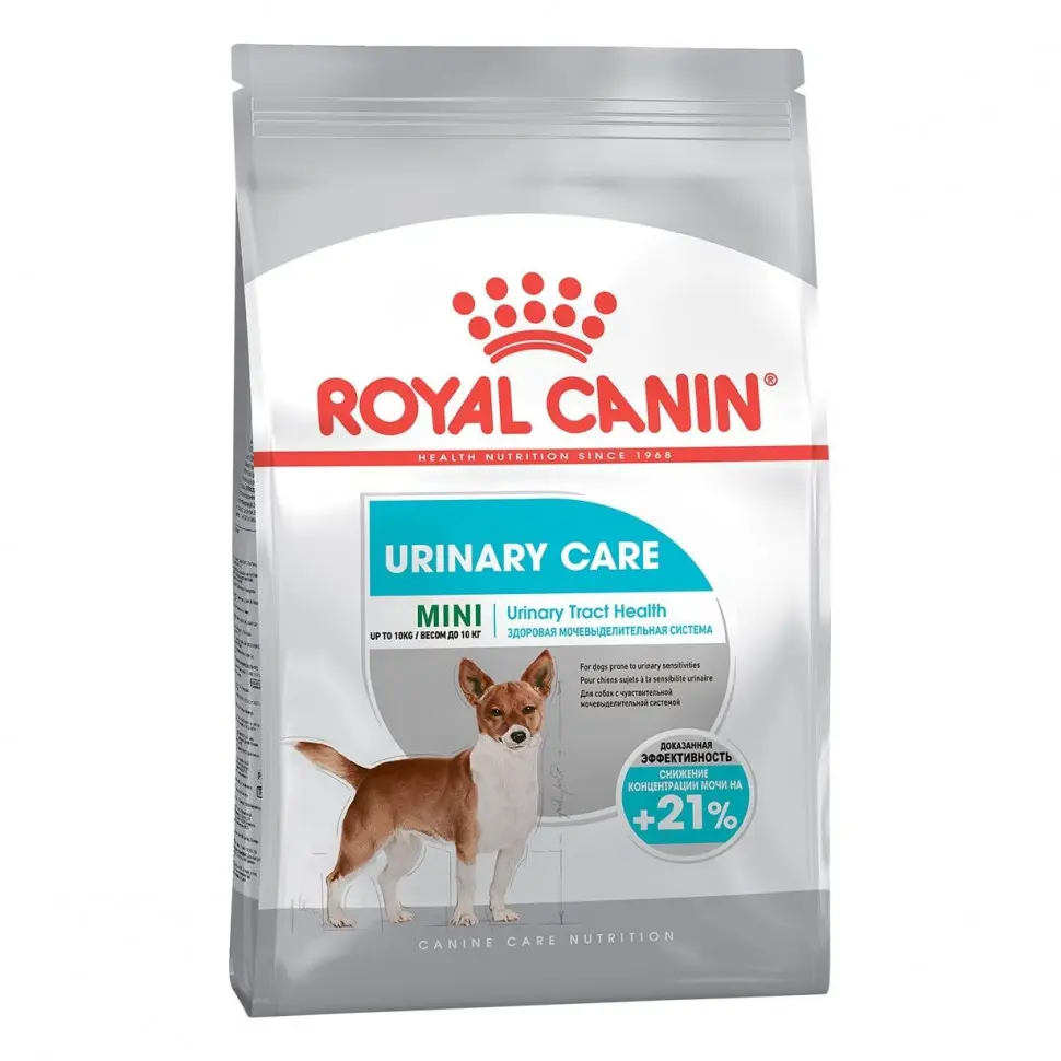 Royal canin mini urinary care сухой корм для собак мелких пород с чувствительной мочевыделительной системой - 1 кг в интернет-зоомагазине Pets Room