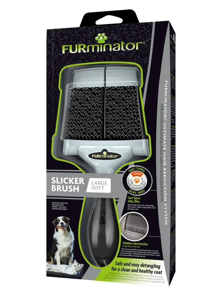 Furminator пуходерка с мягкими щетинками в интернет-зоомагазине Pets Room