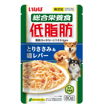 Inaba teishibo влажный корм куриное филе и куриная печень в желе дополнительный рацион для собак 80г в интернет-зоомагазине Pets Room