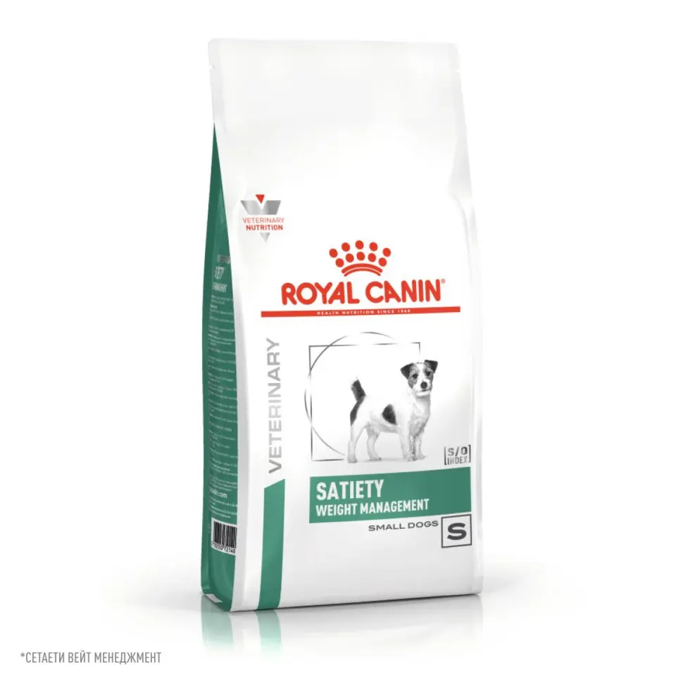Royal canin satiety weight management small dogs сухой корм для взрослых собак мелких пород для снижения веса - 500 г в интернет-зоомагазине Pets Room