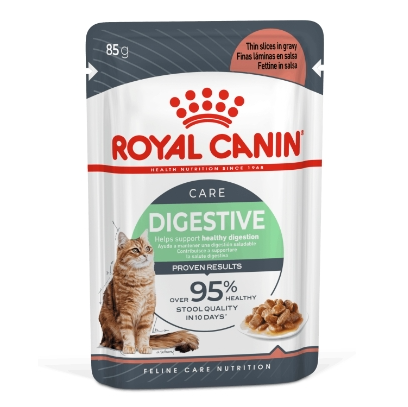 Royal canin digestive care 85 г пауч соус влажный корм для кошек с чувствительным пищеварением в интернет-зоомагазине Pets Room
