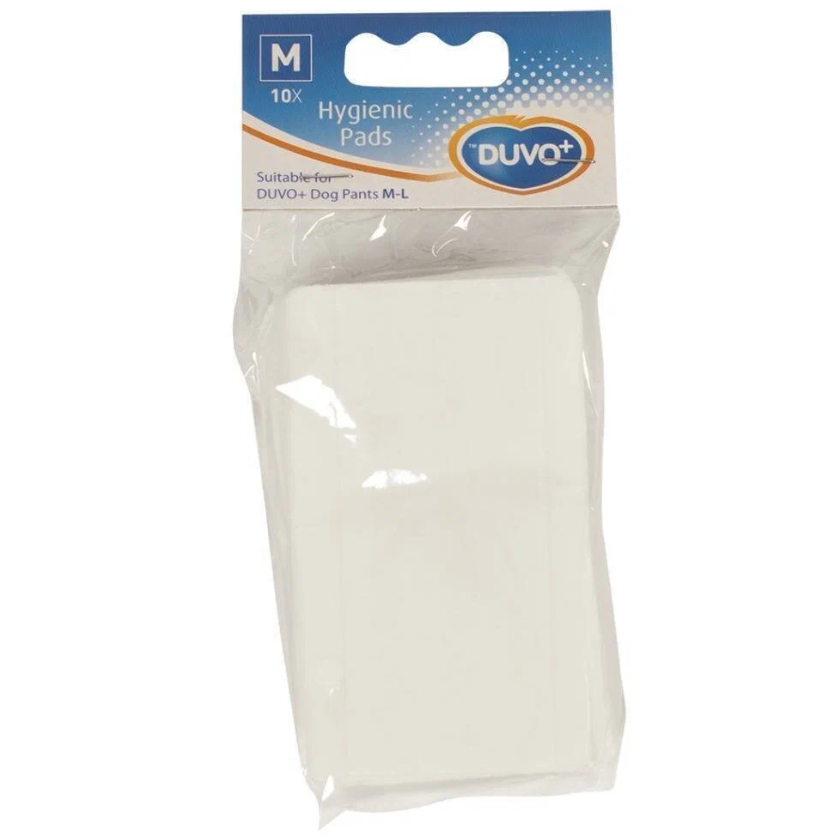Duvo+ прокладки гигиенические абсорбирующие для собак, xs-s, 72х48мм, 10шт/уп в интернет-зоомагазине Pets Room