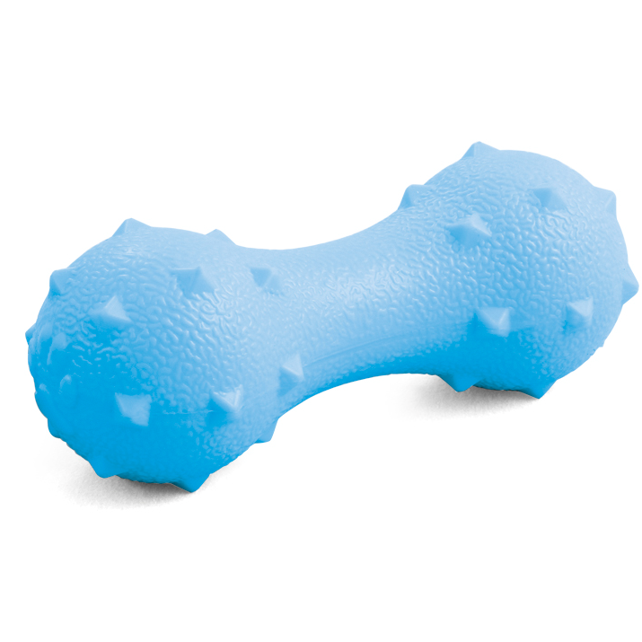 Игрушка для собак из резины "гантель с шипами", 140мм, triol в интернет-зоомагазине Pets Room