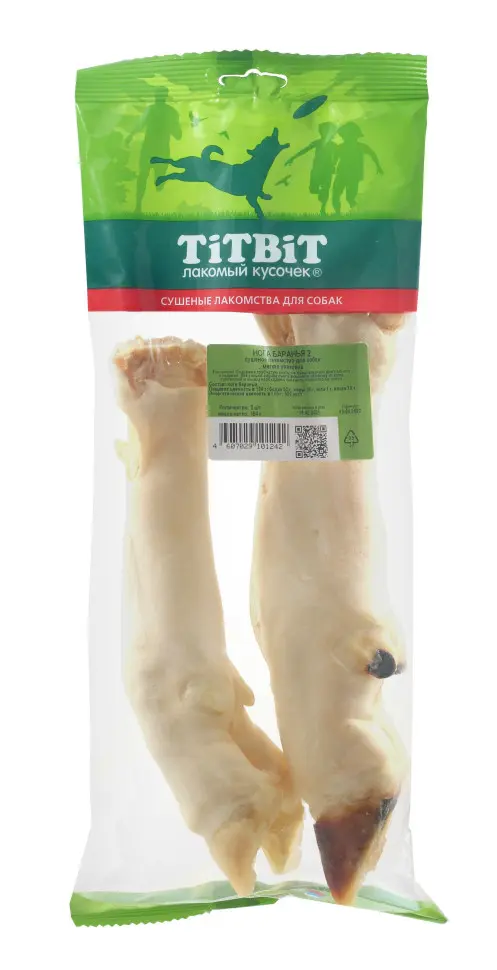 Titbit лакомство для собак нога баранья - 164 г (2 шт) в интернет-зоомагазине Pets Room