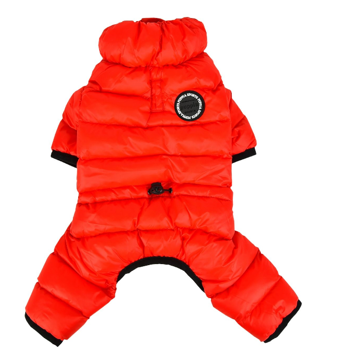 Puppia комбинезон для собак, сверхлегкий "jumpesuit b", красный, xxl в интернет-зоомагазине Pets Room