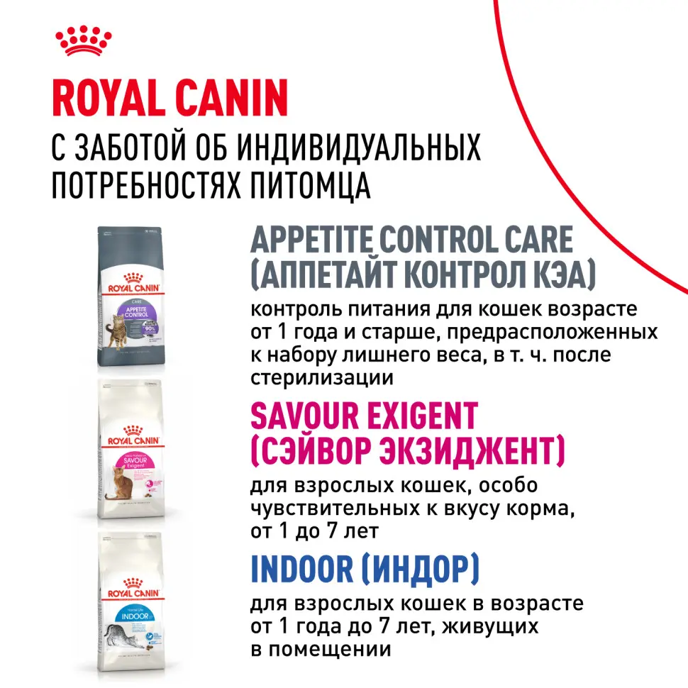Royal canin sensible 33 сухой корм для взрослых кошек с чувствительной пищеварительной системой - 400 гр в интернет-зоомагазине Pets Room