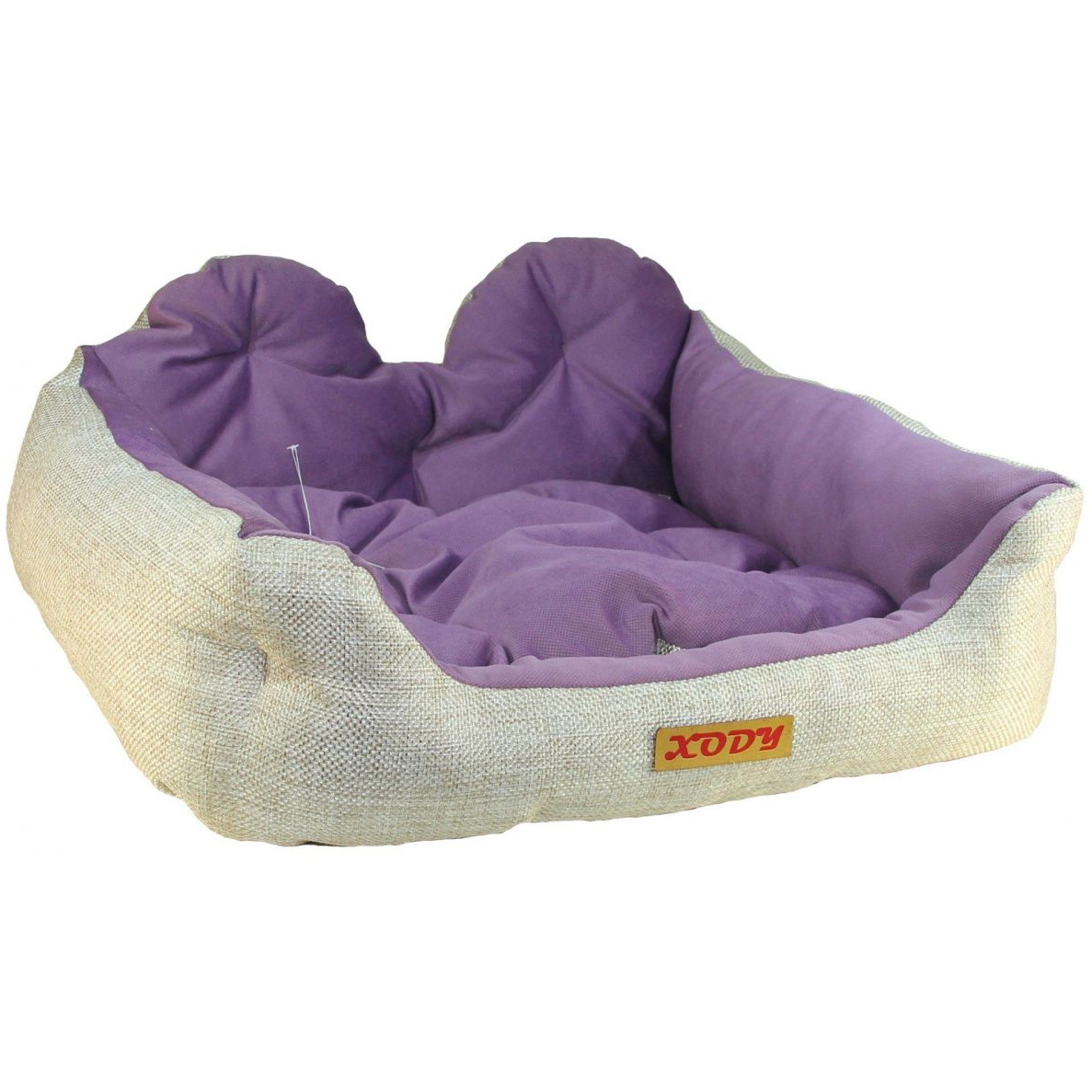 Лежак бант (флок)  violet в интернет-зоомагазине Pets Room