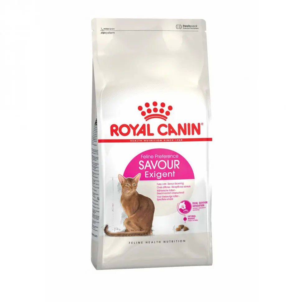 Royal canin savour exigent сухой корм для взрослых привередливых кошек - 400 г фото Royal canin savour exigent сухой корм для взрослых привередливых кошек - 400 г в интернет-зоомагазине Pets Room