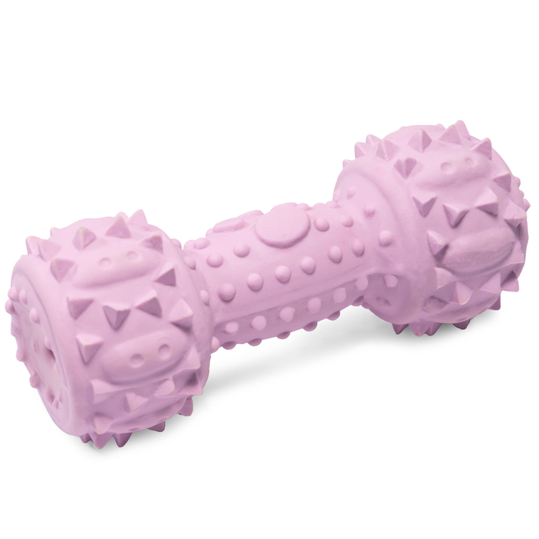 Игрушка для собак из латекса "гантель лапка", 95мм, triol в интернет-зоомагазине Pets Room