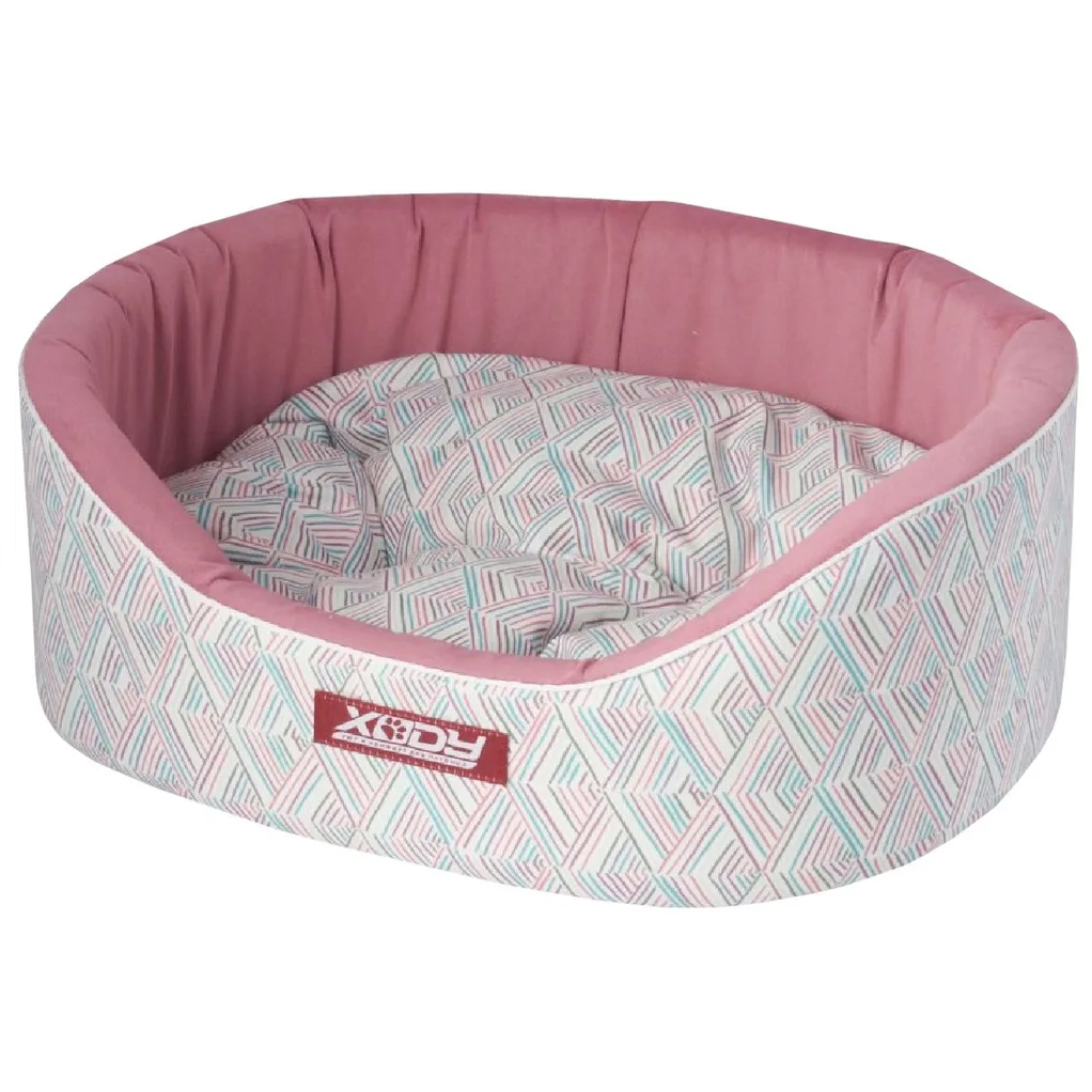 Лежак люкс гарден №2 розовый в интернет-зоомагазине Pets Room