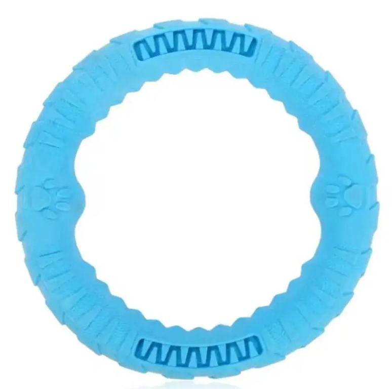 Игрушка для собак кольцо l 25х4 rich breed ис-49 голубой в интернет-зоомагазине Pets Room