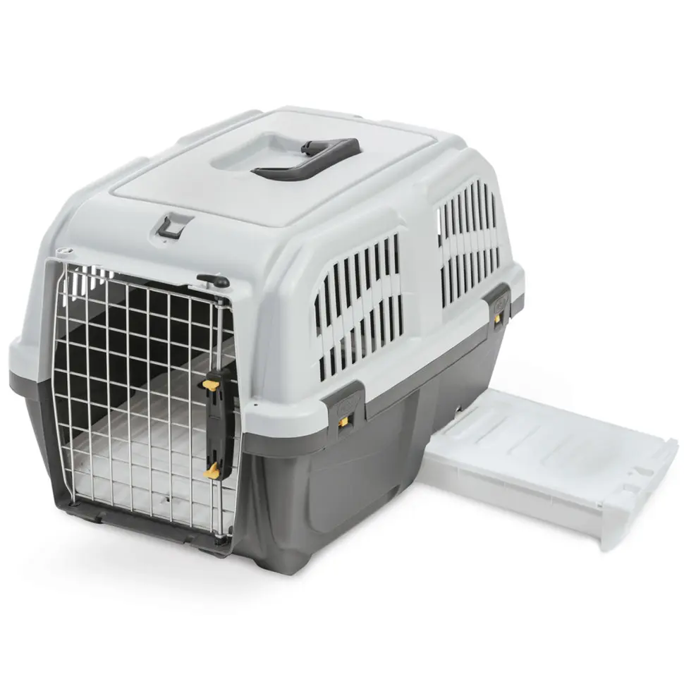 Mps skudo cat travel переноска с лотком для наполнителя, 60x40x39 см, серая в интернет-зоомагазине Pets Room