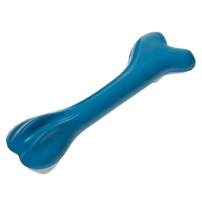 Duvo+ игрушка для собак резиновая кость "бейли", синяя, 20см в интернет-зоомагазине Pets Room