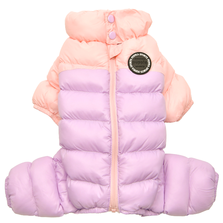 Puppia комбинезон для собак утеплённый "ultra light pastel", розово-сиреневый, xxl в интернет-зоомагазине Pets Room