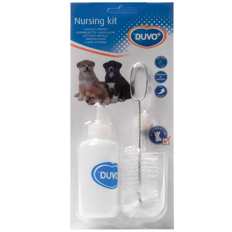 Duvo+ набор для кормления щенка или котенка, 115мл в интернет-зоомагазине Pets Room