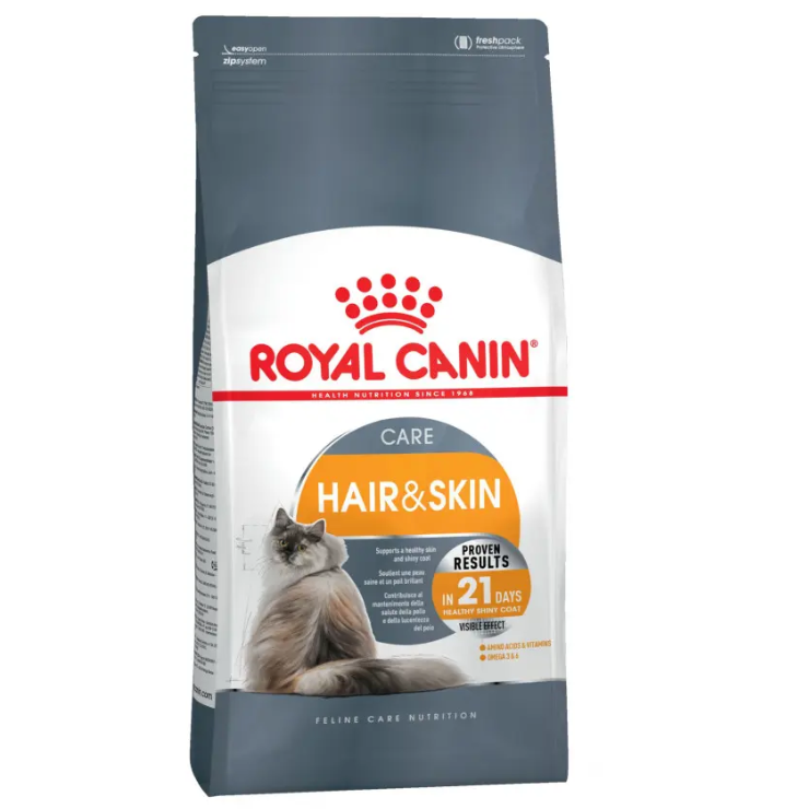 Royal canin хэйр энд скин кэа кошка 2 кг в интернет-зоомагазине Pets Room