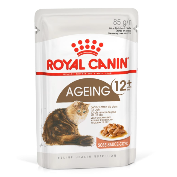 Royal canin эйджинг 12+ соус 28*85г в интернет-зоомагазине Pets Room