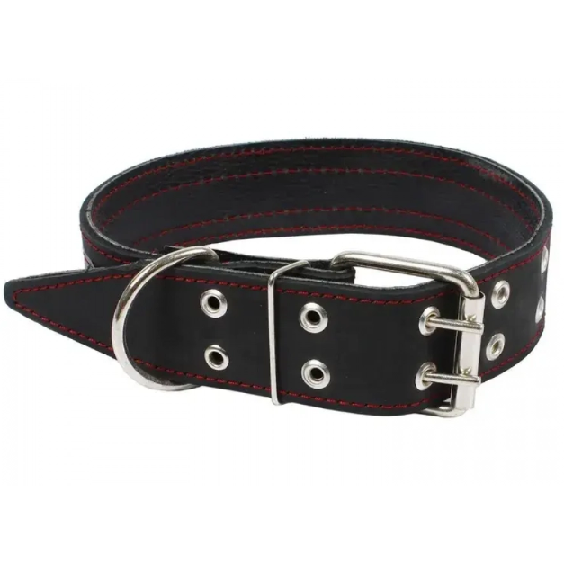 Ошейник кож. №45 в 2 кожи укр. (65 см) rich breed в интернет-зоомагазине Pets Room