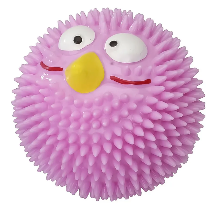 Ebi игрушка для собак резиновая с ароматом клубники "счастливая птичка", розовая, 6.3см в интернет-зоомагазине Pets Room