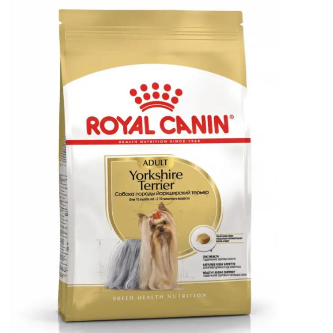 Royal canin сухой корм yorkshire terrier adult для взрослых собак йоркширский терьер 1,5кг в интернет-зоомагазине Pets Room
