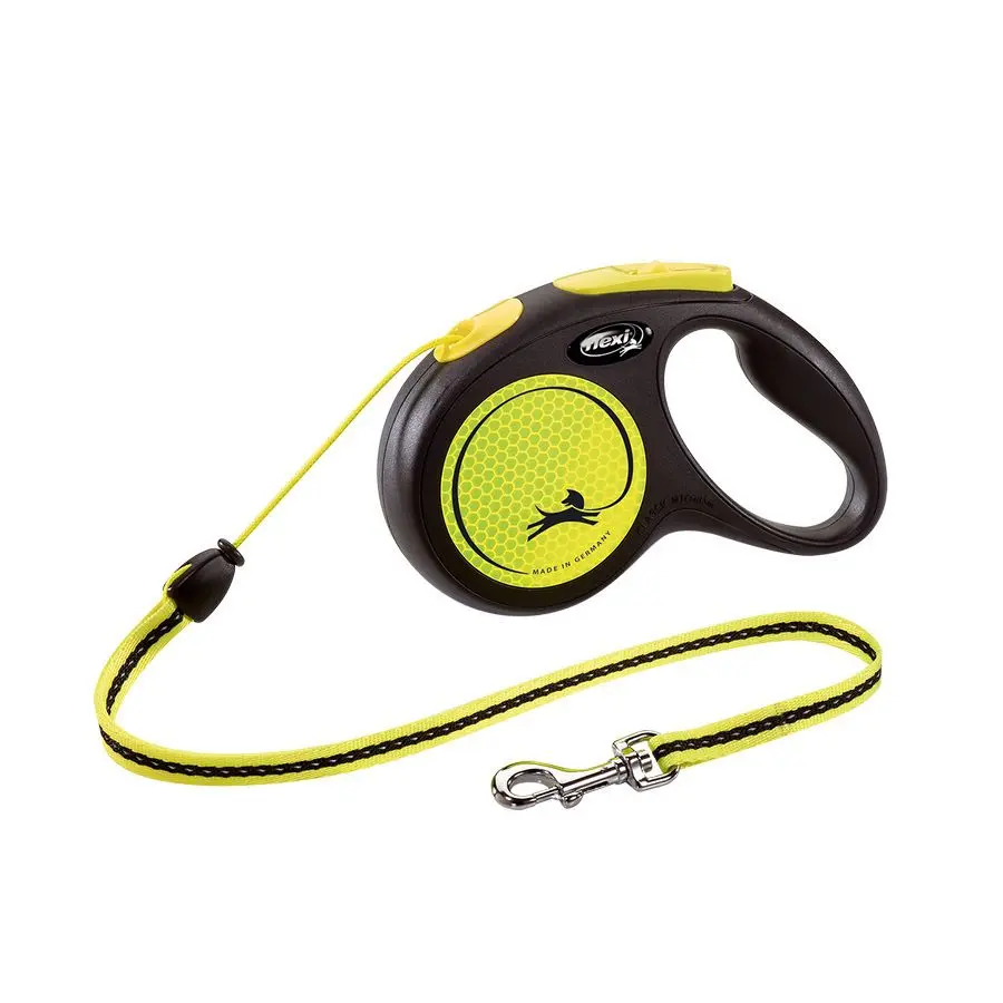 Flexi рулетка neon new classic м (до 20 кг) трос 5 м в интернет-зоомагазине Pets Room